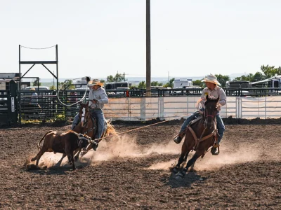 Lucky Mounder Rodeo 2024 Team Roping